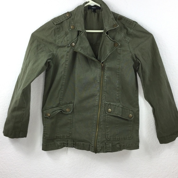 Forever 21 Jackets & Blazers - Forever 21 Green Women Jacket Size Large